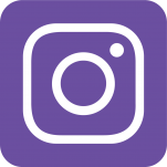 Purple Instagram logo