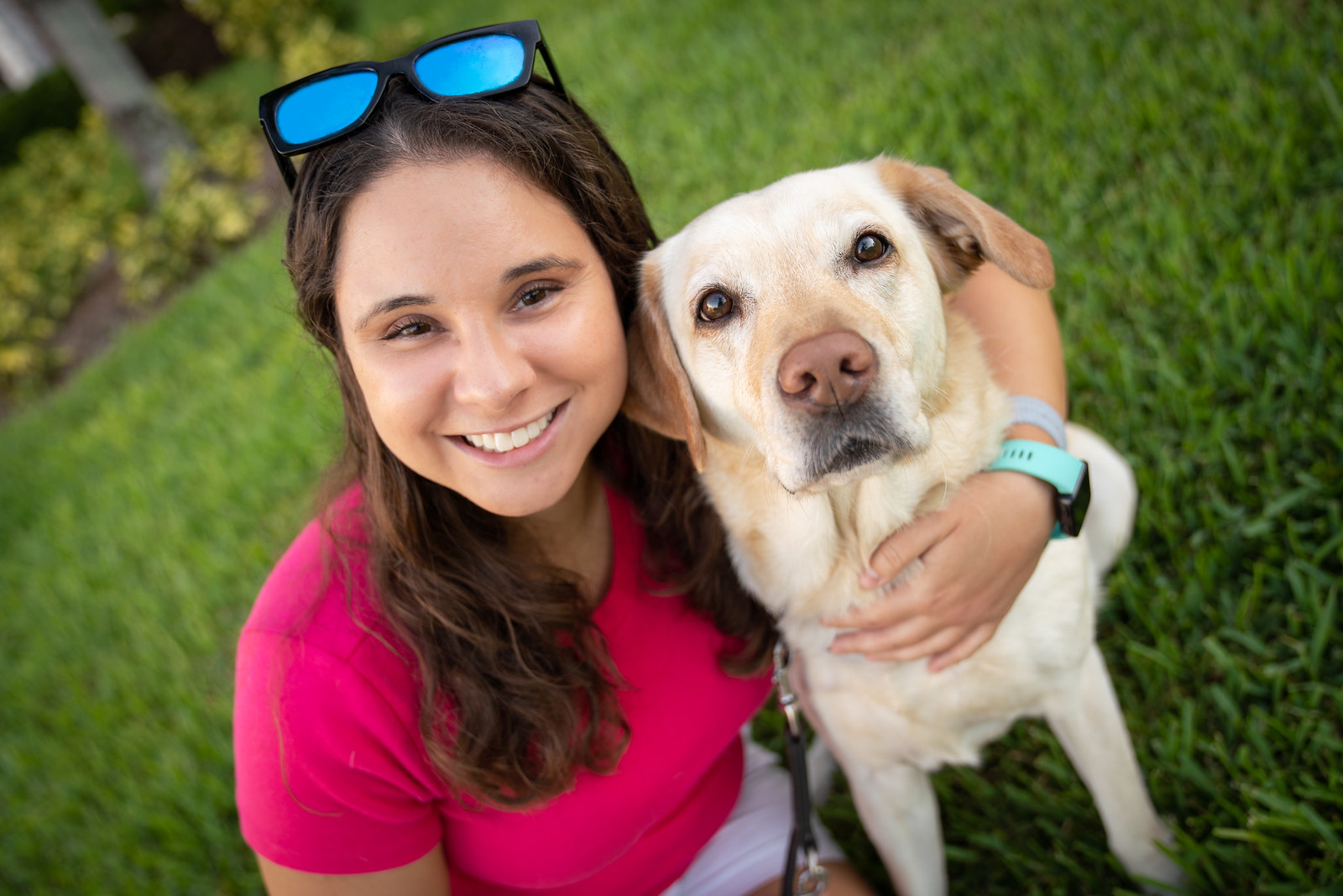 Katie McCoy and Guide Dog Bristol