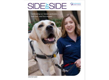Magazine cover of Side by Side, Winter 2021