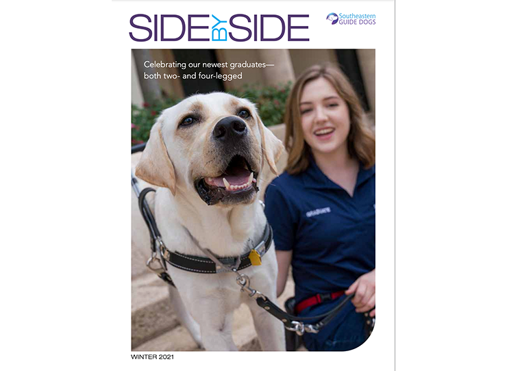 Magazine cover of Side by Side, Winter 2021